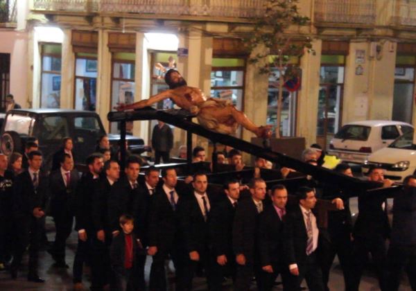 El Cristo de la Buena Muerte saldrá en Viacrucis el viernes en Berja