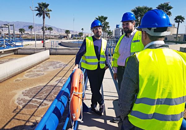 Se inician los trámites para expropiar los terrenos de ampliación de la EDAR de Roquetas