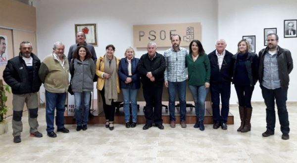 El PSOE de Pulpí renueva su Ejecutiva Local con Ramón Pérez a la cabeza