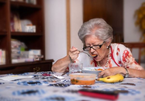 Igualdad reparte en una semana en Almería 397 menús gratuitos en los domicilios de los mayores