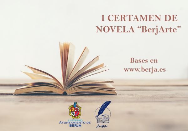Ampliado el plazo de presentación de obras para el certamen de novela 'BerjArte'