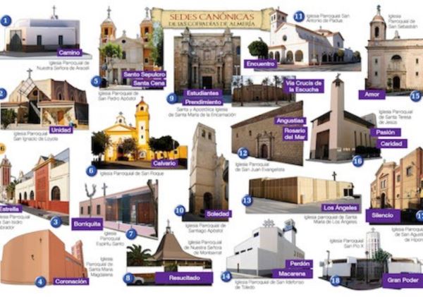 Ya está disponible en descarga gratuita el libro infográfico de la Semana Santa de Almería