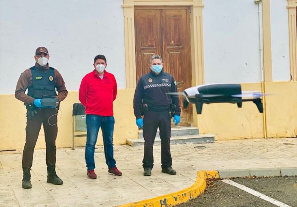 Dalías vigilará el cumplimiento del confinamiento a vista de dron