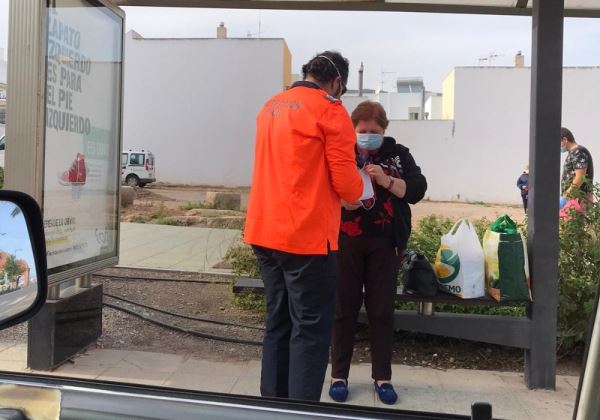 Vícar recibe 2.000 mascarillas de prevención frente al Covid-19