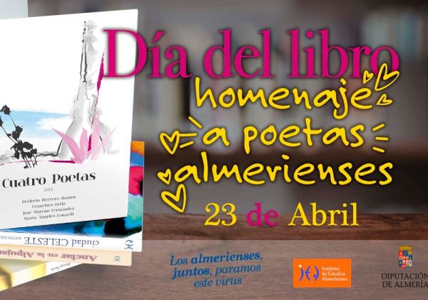 Homenaje virtual a los poetas almerienses en el Día del Libro