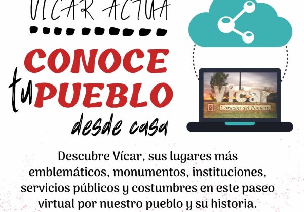 Vícar crea una versión online de su programa 'Conoce Tu Pueblo'