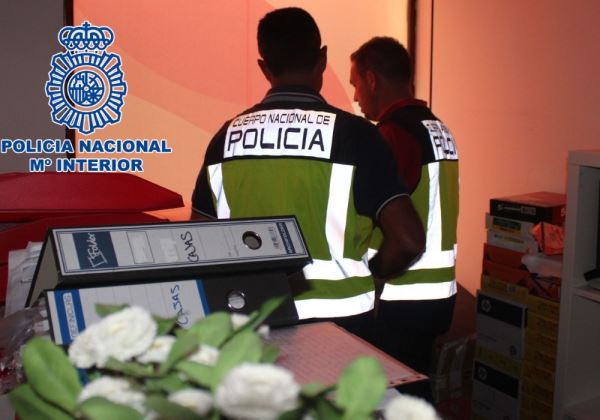 La Policía Nacional desarticula una organización dedicada al blanqueo de capitales