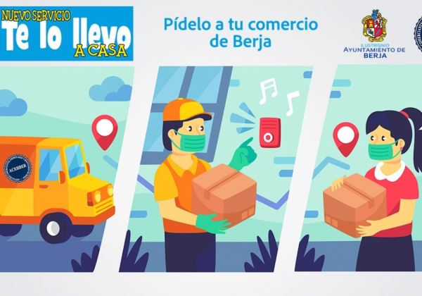 Berja impulsa un servicio para llevar las compras locales a los hogares