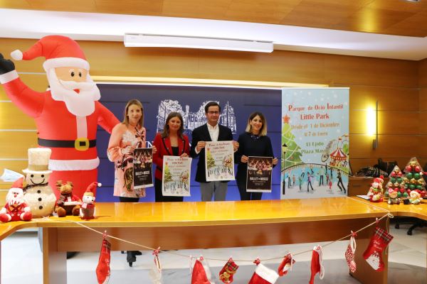 Un centenar de propuestas para toda la familia iluminan en El Ejido una Navidad muy especial