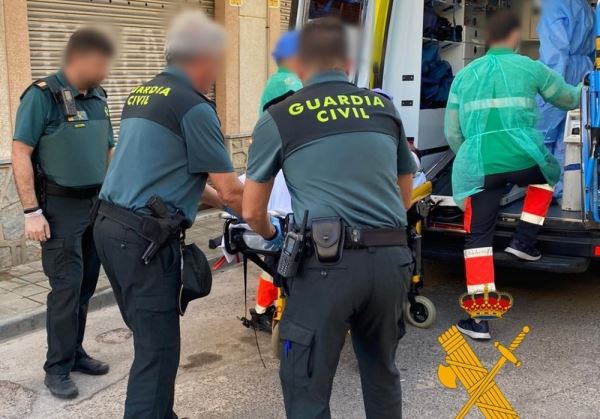 Detenidas dos personas por un delito de lesiones graves
