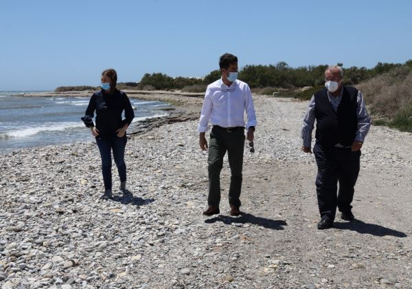 El Ejido solicita urgente arena en las playas de Balerma y Guardias Viejas