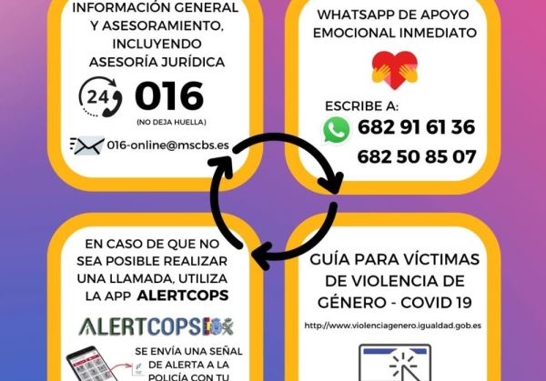 El Centro de la Mujer de Vícar atiende a 150 personas en el estado de alarma