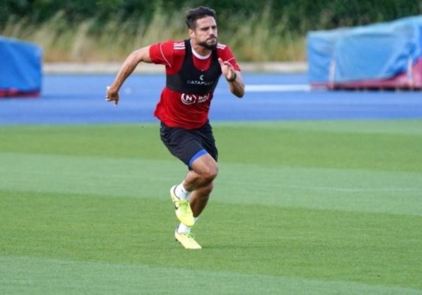 La UD Almería realiza entrenamientos específicos por demarcaciones