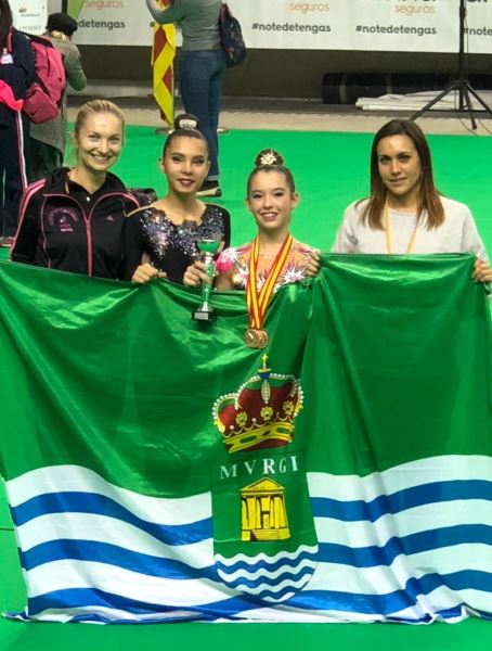 Alicia Saldaña gana la medalla de bronce en categoría infantil en el Campeonato de España