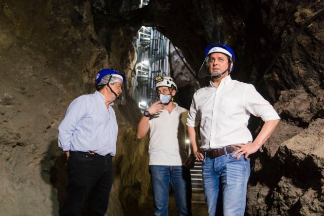 La Geoda de Pulpí incorpora un ascensor y una nueva galería minera con vestigios de 1912