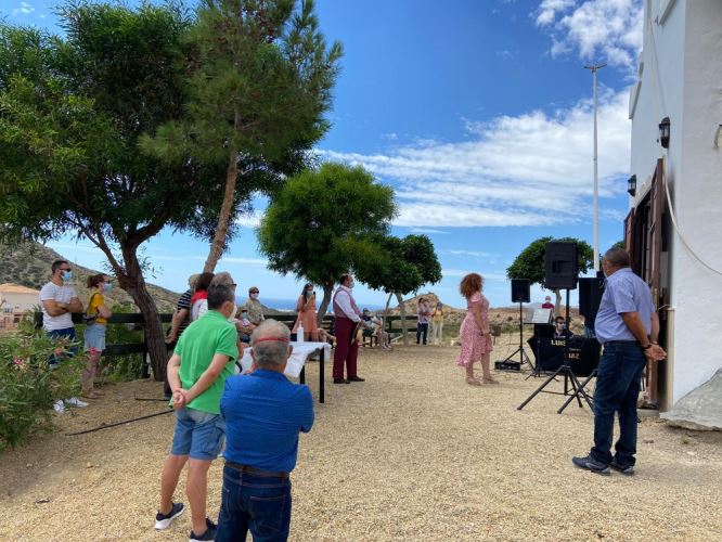 Acto en honor a la Virgen del Pilar de Jaravía con motivo de su Romería