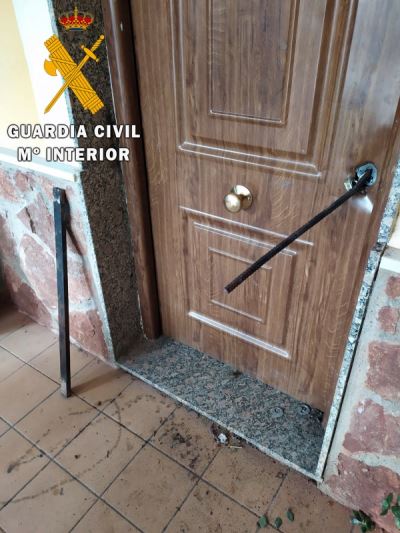 La Guardia Civil frustra el robo con fuerza de una vivienda en Huércal de Almería