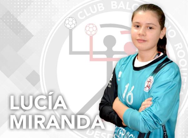 Lucía Miranda, subcampeona con España del Torneo Scandibérico de Balonmano
