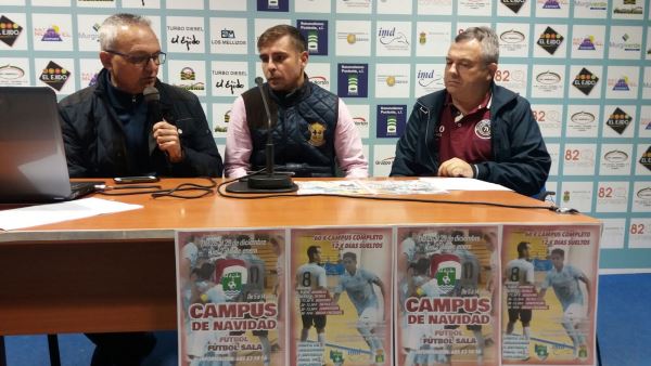 El CD El Ejido presenta su I Campus de Navidad en Fútbol 7 y Fútbol Sala