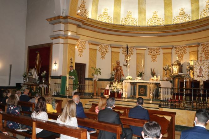 Misa presidida por San Isidro en el domingo de El Ejido