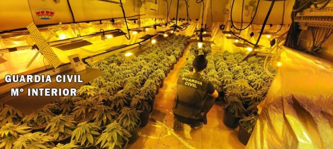 Dos detenidos por un delito contra la salud pública en Roquetas