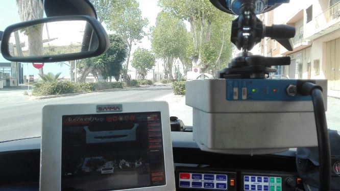 La Policía Local de Adra inicia una campaña de vigilancia y control de velocidad
