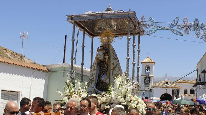 Los peregrinos podrán visitar a su Virgen del Carmen de Río Chico