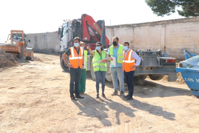 Comienzan los trabajos de ampliación en el Cementerio de El Ejido