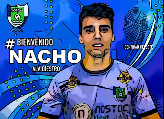 El CD El Ejido Futsal firma al ala Nacho Gil
