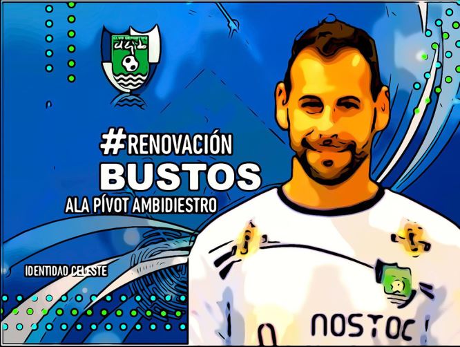 Bustos seguirá liderando al CD El Ejido Futsal una temporada más
