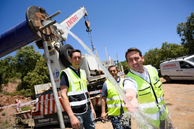 Diputación garantiza el agua en Paterna del Río con un sondeo