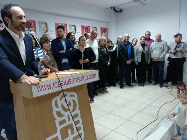 José Luis Amérigo elegido secretario general del PSOE de Carboneras por unanimidad