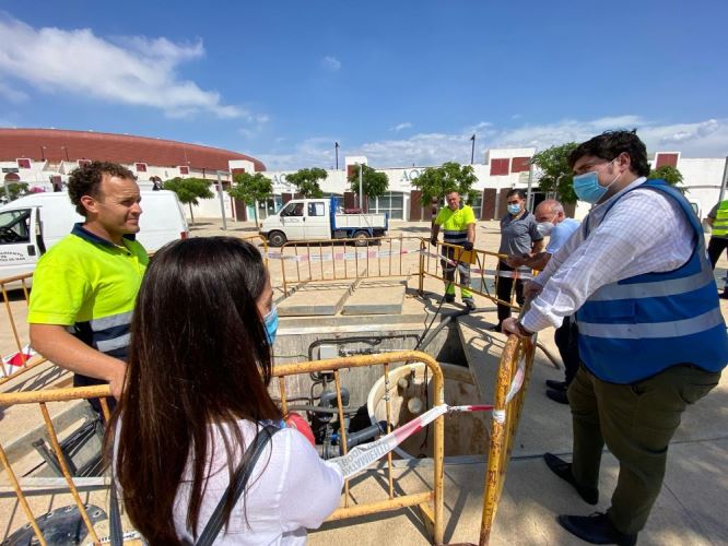 Roquetas instala cloradores de agua en las fuentes del Parque de Los Bajos