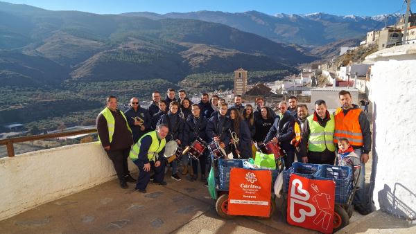 La solidaridad marca en Abla el inicio  de la programación especial de Navidad