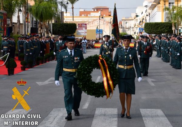 La Guardia Civil celebra este 12 de octubre con un acto simbólico castrense