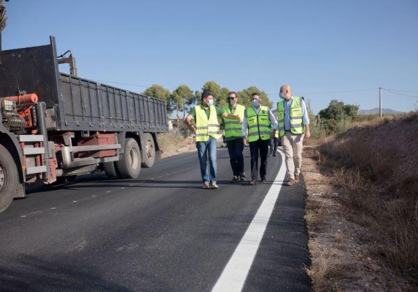 Diputación mejora la conexión entre Huércal-Overa y cuatro de sus pedanías a través de la AL-8103