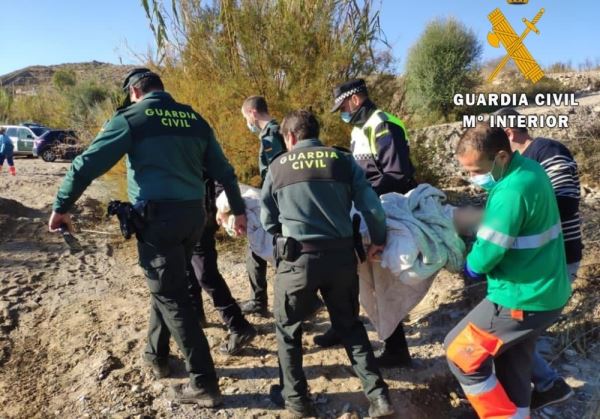 La Guardia Civil auxilia a una mujer de avanzada edad desaparecida en Antas