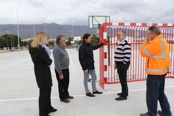 Los ejidenses ya pueden usar las tres nuevas pistas deportivas en el Recinto Ferial