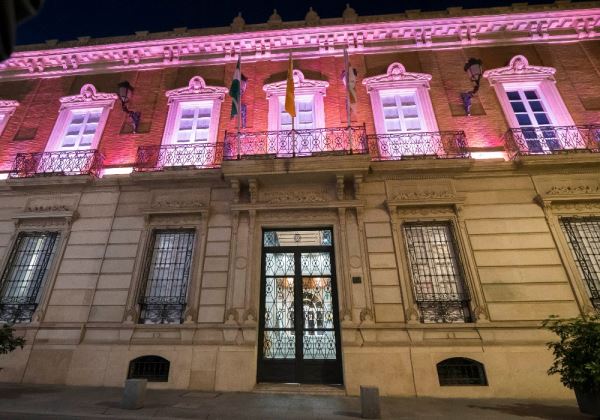 El Palacio Provincial se viste de naranja para conmemorar el Día Mundial del Síndrome de Asperge