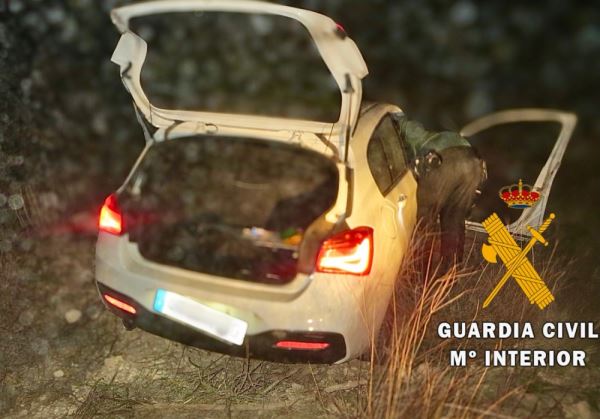 La Guardia Civil investiga a dos hermanos por simular un delito al denunciar el robo del vehículo con el que habían sufrido un accidente