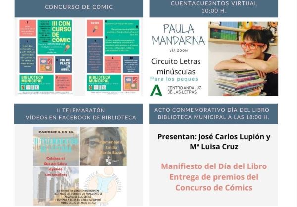 La Biblioteca de Berja se llena de actividades para conmemorar el Día del Libro