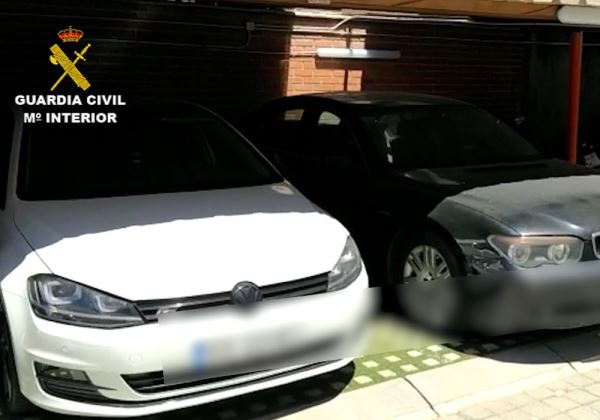 LA GUARDIA CIVIL DESARTICULA UN GRUPO CRIMINAL DEDICADO A LA COMPRAVENTA ILEGAL DE VEHÍCULOS DE SEGUNDA MANO