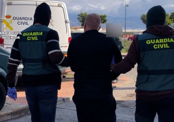 La Guardia Civil detiene a seis personas por su implicación en el asesinato de una persona en Aguadulce