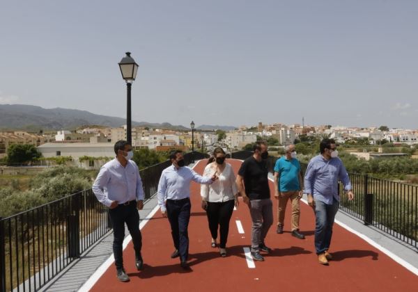 Diputación recupera el ‘Puente Viejo’ de Turre con una ruta peatonal y un nuevo acceso a las instalaciones deportivas