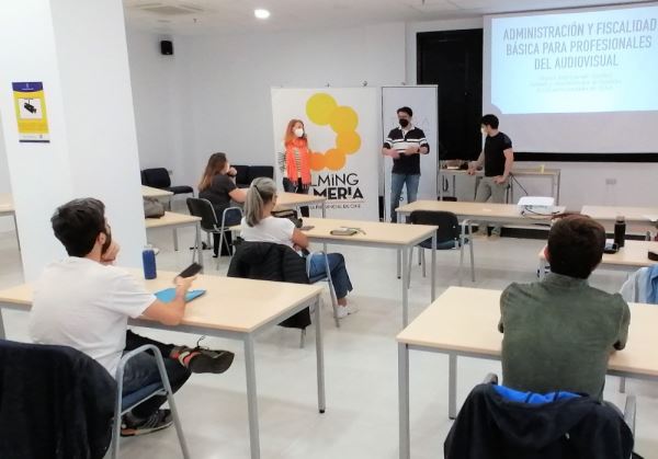 ‘Filming Almería’ de Diputación imparte un curso sobre fiscalidad para el trabajador audiovisual