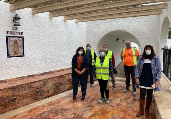 El PFEA de Diputación mejora servicios y embellece las calles de Cuevas del Almanzora, Alboloduy e Instinción