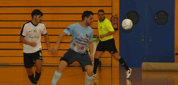 Derrota del Club Deportivo El Ejido Fútbol Sala masculino 5-6 frente al líder Xerez