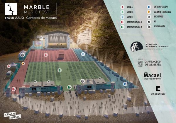 Marble Music Fest inicia la cuenta atrás para recibir en las Canteras de Macael a David Bisbal y Loquillo