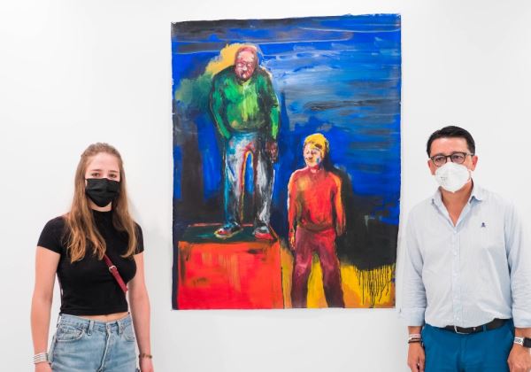 La obra pictórica de Celia La Calle se exhibe en la Galería Alfareros con la muestra ‘Tiempo compartido’