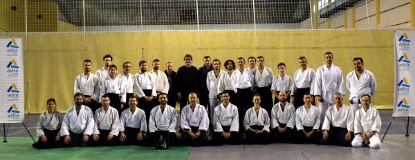 Adra acoge un seminario de Aikido impartido por Luís Monchón 5ºDan Shidoín
